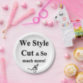 Papierplatten Barbier Pappteller (Party)