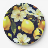 Papierplatten Blumenzähne Hochzeit/Dusche Pappteller (Vorderseite)