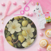 Papierplatten Blumenzähne Hochzeit/Dusche Pappteller (Party)