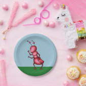 Papierplatten-Cartoon-Ameise Pappteller (Party)