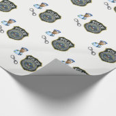 Papierpolizist Geschenkpapier (Ecke)