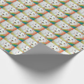 Papierpuppe Geschenkpapier (Ecke)