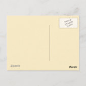 Papierpuppe mit einheimischen Amerikanische Ureinw Postkarte (Rückseite)