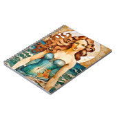 Papierpuppenportrait | Notebook Notizblock (Linke Seite)