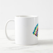 Papierregenbogen Kaffeetasse (Links)