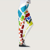 Papierregenbogen Leggings (Rechts)