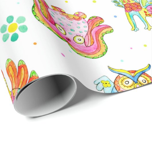 Papierrolle Geschenkpapier (Rolleneckpunkt)