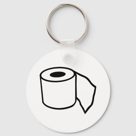 Papierrolle Schlüsselanhänger (Vorderseite)