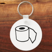 Papierrolle Schlüsselanhänger (Vorderseite)