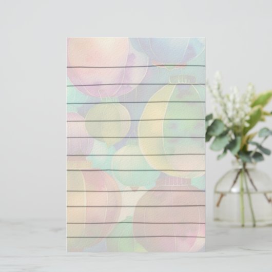 Papiersäulenhalterung Briefpapier (Stehend Vorderseite)