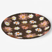 Papierschale Blumenehe / Dusche Pappteller (Schrägansicht)