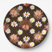 Papierschale Blumenehe / Dusche Pappteller (Vorderseite)