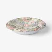 Papierschale für Vintage Blume Pappteller (Gewinkelt)