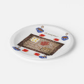 Papierschalen Frühstück Pappteller (Schrägansicht)