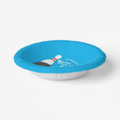 Papierschalen für Bowling Geburtstagsfeier Pappteller (Gewinkelt)