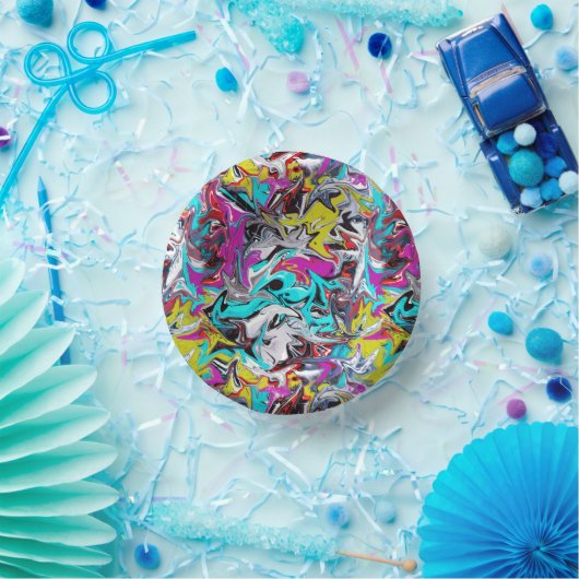 Papierschalen im Graffiti-Stil Pappteller (Party)