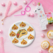 Papierschalen, Tacos Tortilla Chips Pappteller (Party)