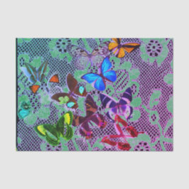 PAPIERSCHALTFLÄCHE UND ANTIQUE FLÄCHE SEIDENPAPIER