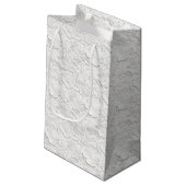 Papierschenkungstasche Kleine Geschenktüte (Rückseite Schrägansicht)