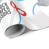 Papierschere Geschenkpapier (Rolleneckpunkt)
