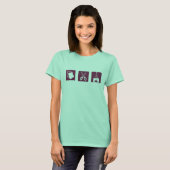 Papierscheren T-Shirt (Vorne ganz)