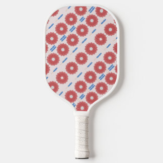 Papierschirme und Rock Candy Swizzles Pickleball Schläger