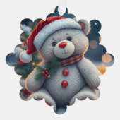 Papierschmuck Ornament Karte (Vorderseite)