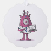 Papierschmuckstil: Scallope, Papier: Superfine Ornament Karte (Rückseite)