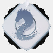 Papierschmuckstil: Scallope, Papier: Superfine Ornament Karte (Rückseite)