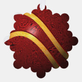 Papierschmuckstil: Schneeflocke, Papier: Superfine Ornament Karte (Vorderseite)