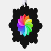 Papierschmuckstil: Schneeflocke, Papier: Superfine Ornament Karte (Linke Ecke)