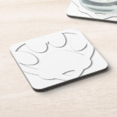 Papierschnitt Dose und Herzform Getränkeuntersetzer (Linke Seite)