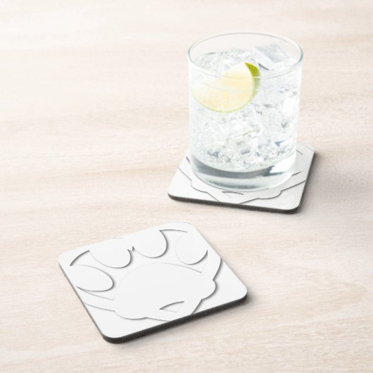 Papierschnitt Dose und Herzform Getränkeuntersetzer (Rechte Seite)