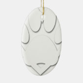 Papierschnitt Dose und Herzform Keramik Ornament (Rechts)