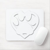 Papierschnitt Dose und Herzform Mousepad (Mit Mouse)