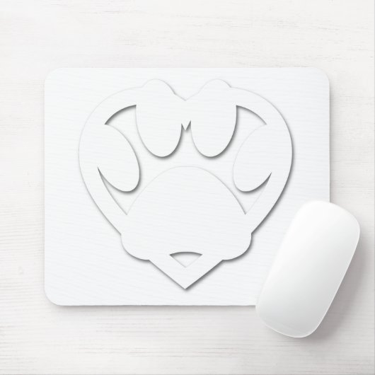 Papierschnitt Dose und Herzform Mousepad (Mit Mouse)
