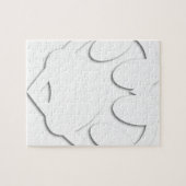 Papierschnitt Dose und Herzform Puzzle (Horizontal)