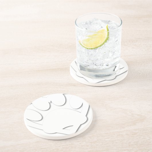 Papierschnitt Dose und Herzform Sandstein Untersetzer (Seite)