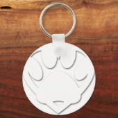 Papierschnitt Dose und Herzform Schlüsselanhänger (Vorderseite)