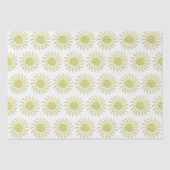 Papierschnitt Gelbe Sonnendrucke Seidenpapier (Vorderseite)