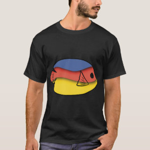 Papierschnitt-Tang T-Shirt