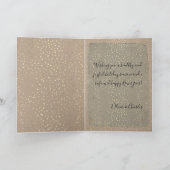 Papierschnitzel Feiertagskarte (Innenseite)