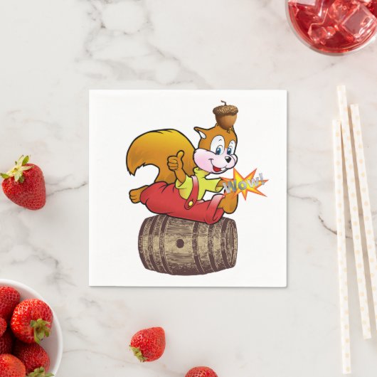 Papierschuh Serviette (Beispiel)