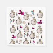 Papierschuhe Serviette (Vorderseite)