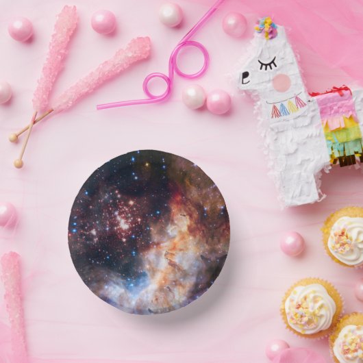Papierschüsseln für Weltraum/Galaxie Pappteller (Party)