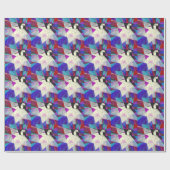 Papierschwan Geschenkpapier (Flach)