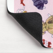 Papiersdoll-Design Mousepad (Ecke)
