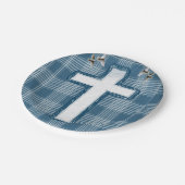 Papierservice Kreuz Pappteller (Schrägansicht)