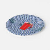 Papierservice Tasse Pappteller (Schrägansicht)