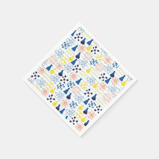 Papierserviere für Chemielehrer Serviette (Ecke)